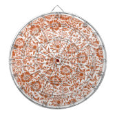 William Morris Mallow Floral Wallpaper Design Dartbord (Voorkant)