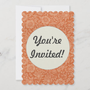 William Morris Mallow Floral Wallpaper Design Kaart