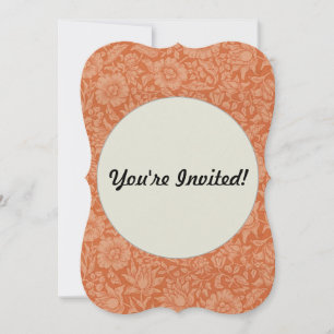 William Morris Mallow Floral Wallpaper Design Kaart