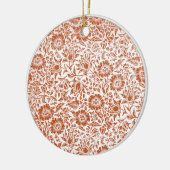 William Morris Mallow Floral Wallpaper Design Keramisch Ornament (Links)