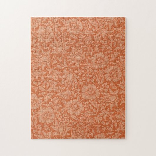 William Morris Mallow Floral Wallpaper Design Legpuzzel (Verticaal)