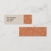 William Morris Mallow Floral Wallpaper Design Mini Visitekaartje (Voorkant / Achterkant)