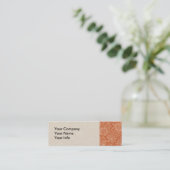 William Morris Mallow Floral Wallpaper Design Mini Visitekaartje (Staand voorkant)