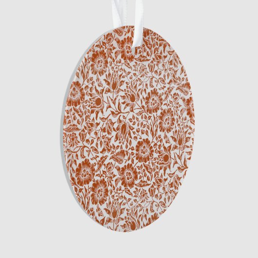 William Morris Mallow Floral Wallpaper Design Ornament (voorkant)