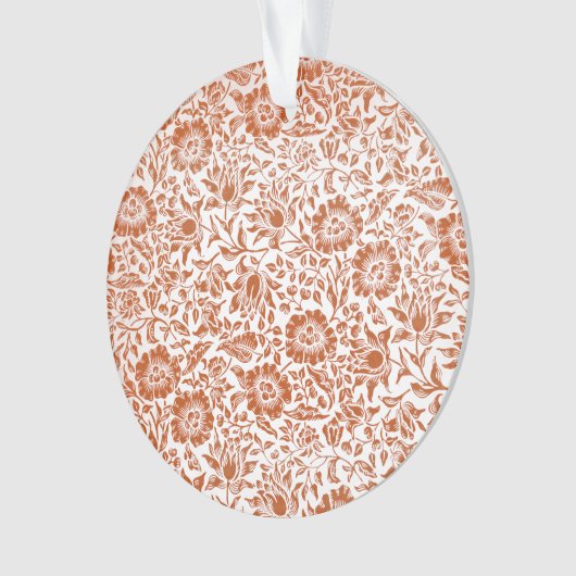 William Morris Mallow Floral Wallpaper Design Ornament (voorkant)