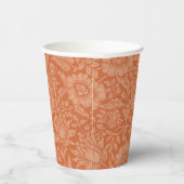 William Morris Mallow Floral Wallpaper Design Papieren Bekers (Rechts)
