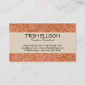 William Morris Mallow Floral Wallpaper Design Visitekaartje (Achterkant)