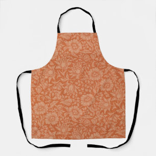William Morris Mallow Patroon: Terracotta Bloemen Schort