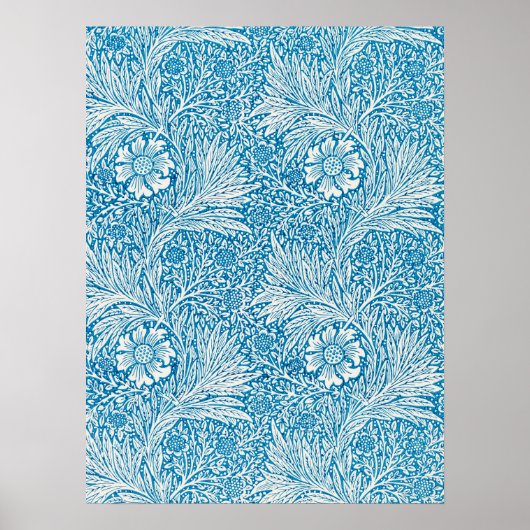 William Morris Marigold 1875 Patroonontwerp Poster (Voorkant)