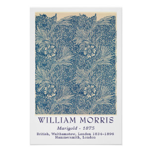 William Morris Marigold 1875 Vintage Botanische Ku Perfect Poster