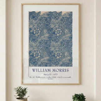 William Morris Marigold 1875 Vintage Botanische Ku Perfect Poster