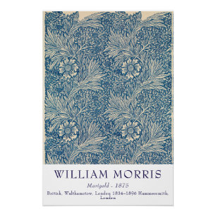 William Morris Marigold 1875 Vintage Botanische Ku Perfect Poster