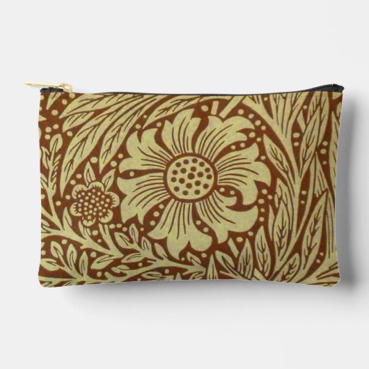 William Morris Marigold Antiek Bloemmotief Etui (Voorkant)