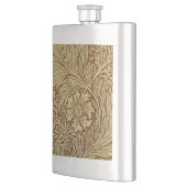 William Morris Marigold Antiek Bloemmotief Heupfles (Links)