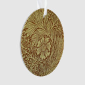 William Morris Marigold Antiek Bloemmotief Ornament (voorkant)
