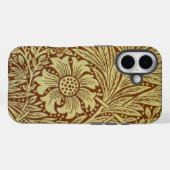 William Morris Marigold Antiek Bloempatroon Case-Mate iPhone Case (Achterkant (horizontaal))