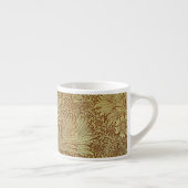 William Morris Marigold Antiek Bloempatroon Espresso Kop (Rechts)