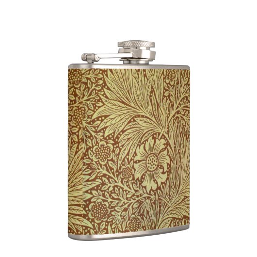 William Morris Marigold Antiek Bloempatroon Heupfles (Rechts)