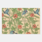 William Morris Marigold Antiek Bloempatroon Inpakpapier Vel (Voorkant 2)
