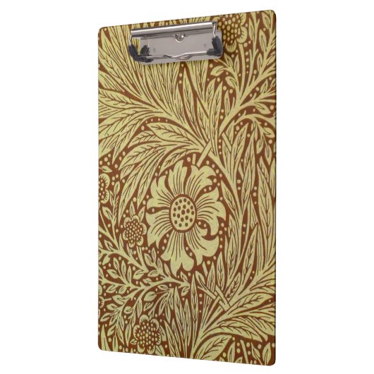 William Morris Marigold Antiek Bloempatroon Klembord (Links)