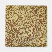 William Morris Marigold Antiek Bloempatroon Magneet (Voorkant)
