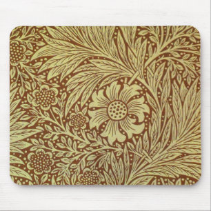 William Morris Marigold Antiek Bloempatroon Muismat