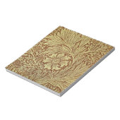 William Morris Marigold Antiek Bloempatroon Notitieblok (Linkerzijde)