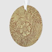 William Morris Marigold Antiek Bloempatroon Ornament (voorkant)