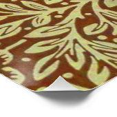 William Morris Marigold Antiek Bloempatroon Perfect Poster (Hoek)