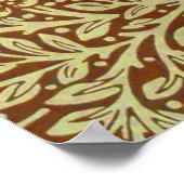 William Morris Marigold Antiek Bloempatroon Poster (Hoek)