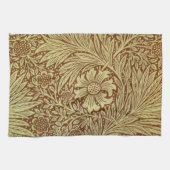 William Morris Marigold Antiek Bloempatroon Theedoek (Horizontaal)
