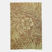 William Morris Marigold Antiek Bloempatroon Theedoek (Verticaal)