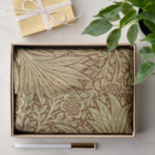 William Morris Marigold Antiek Bloempatroon Tissuepapier (Geschenk)