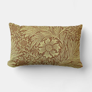 William Morris Marigold Antieke Bloem Patroon Kussen