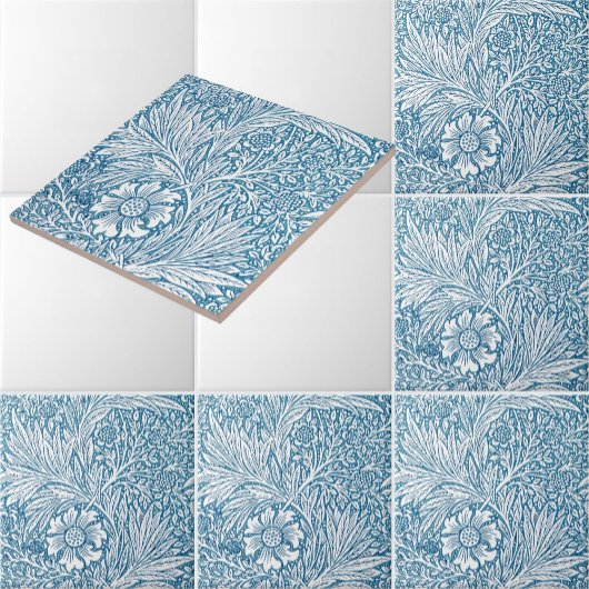 William Morris Marigold Bloempatroon Tegeltje