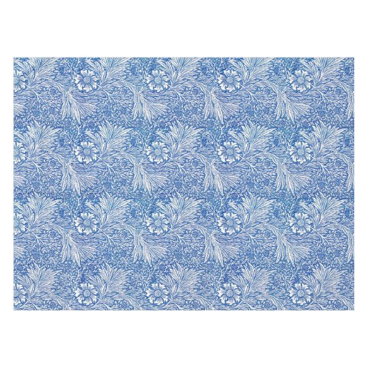 William Morris Marigold Blue Floral Tafelkleed (Voorkant (Horizontaal))