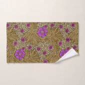 William Morris Marigold, Brown, Beige en Violet Bad Handdoek (Handdoek)