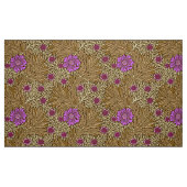 William Morris Marigold, Brown, Beige en Violet Stof (Fat Quarter)