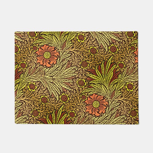 William Morris Marigold, Copper Brown en Sinaasapp Deurmat (Voorkant)
