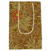 William Morris Marigold, Copper Brown en Sinaasapp Medium Cadeauzakje (Achterkant)