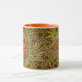 William Morris Marigold, Copper Brown en Sinaasapp Mok (Midden)