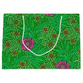 William Morris Marigold, Emerald Green & Fuchsia Large Cadeautasje (Voorkant)