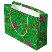 William Morris Marigold, Emerald Green & Fuchsia Large Cadeautasje (Achterkant Gekanteld)