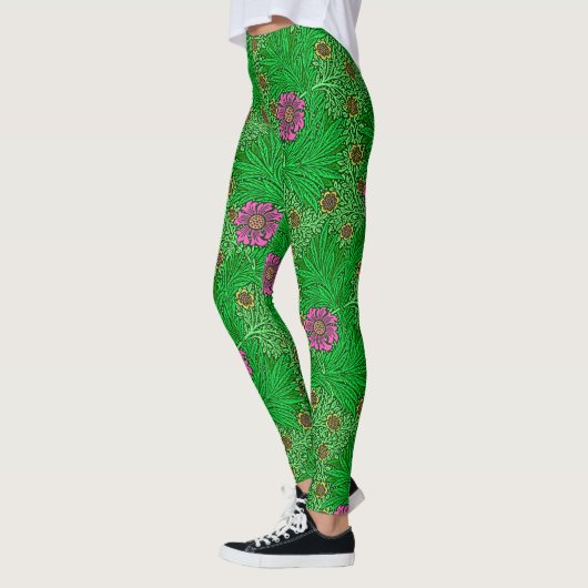 William Morris Marigold, Emerald Green & Fuchsia Leggings (Links)