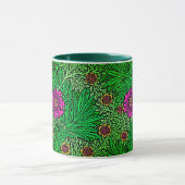 William Morris Marigold, Emerald Green & Fuchsia Mok (Midden)