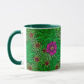 William Morris Marigold, Emerald Green & Fuchsia Mok (Links)