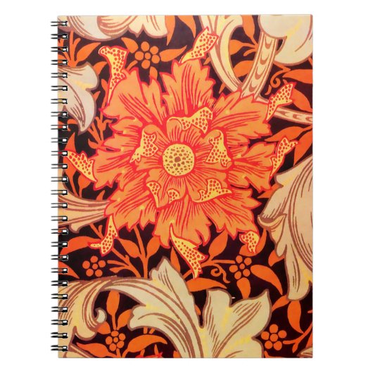 William Morris Marigold  Floral Notitieboek (Voorkant)