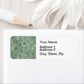 william morris marigold green floral flower wallpa etiket (Insitu)