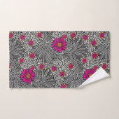 William Morris Marigold, Grey / Grey en Fuchsia Bad Handdoek (Handdoek)