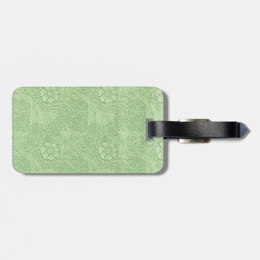 William Morris Marigold (groen) Bagagelabel (Achterkant horizontaal)